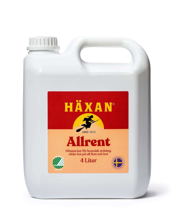 Häxan Refill 4L Allrent - Häxan Rengöringsmedel