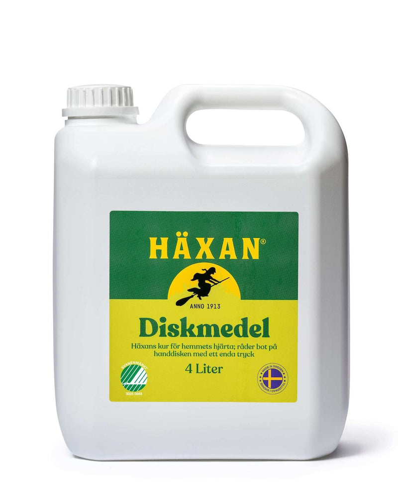 Häxan Refill 4L Diskmedel - Häxan Rengöringsmedel